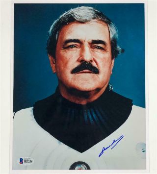 James Doohan Autograph " Scotty " Star Trek Signed 8x10 Photo Beckett Bas