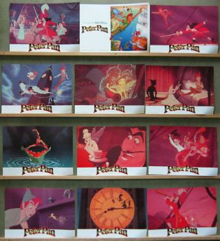 Jl40d Peter Pan Walt Disney Rare Lobby Set Spain