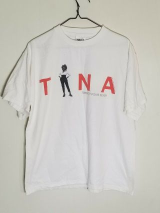 Vtg Tina Turner Twenty Four Seven Tour T Shirt 1999 Large