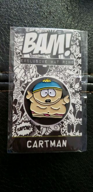 Exclusive The Bam Box Cartman South Park Hat Pin Adult Cartoon