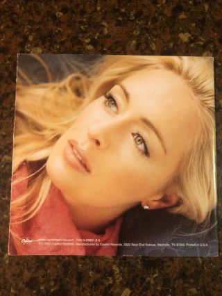 Authentic MINDY McCREADY HAND SIGNED Autograph CD COVER Insert 3