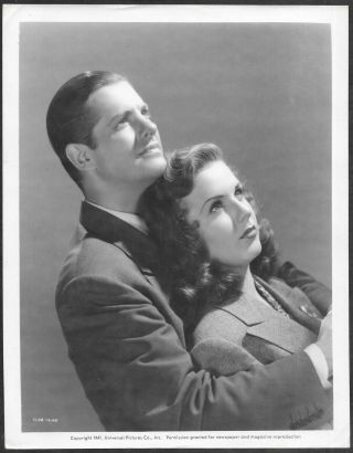 Deanna Durbin 1941 Universal Promo Portrait Photo It Started With Eve