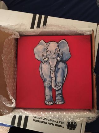 Third Man Records Vault 19 White Stripes Custom Elephant Singles Box Vinyl