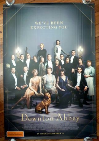 Downton Abbey 2019 Australian One Sheet Movie Poster Matthew Goode