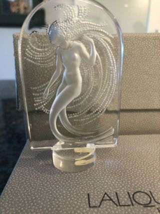 Lalique Crystal Figurine Mermaid Art Noveau