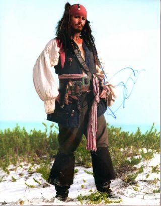 Johnny Depp 11x14 Signed Photo Autographed Picture,