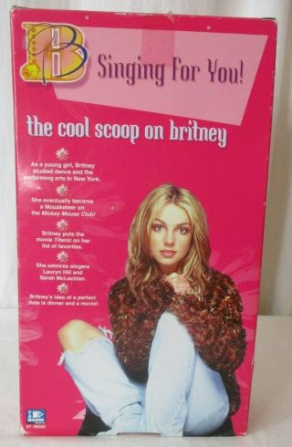 RARE Britney Spears Doll Singing For You Oops I did it again 3