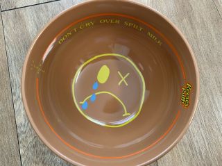Travis Scott Reeses Puffs Bowl Ceramic Brown Astroworld Cactus Jack Spilt Milk 2