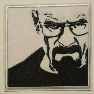 Breaking Bad Walter White Embroidered Patch 3 5/8 " X 3 5/8 " Iron Or Sew On