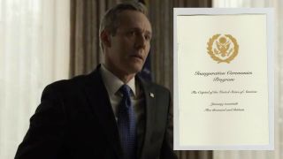 House Of Cards Screen Prop Walker Inauguration Program Season 1 Episode 101