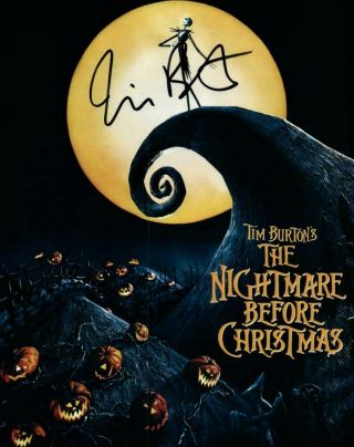 Tim Burton Signed 8x10 Picture Photo Pic Autographed Autograph With
