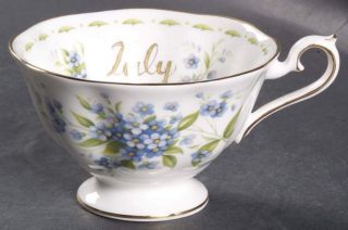 Royal Albert Flower Of The Month (hampton) July Footed Cup 6214581