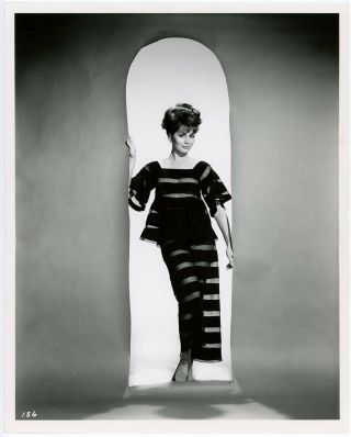 Vintage 1960s Charlene Holt Smoldering Pin Up Mod Hollywood Fashion Photograph