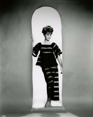 Vintage 1960s Charlene Holt Smoldering Pin Up Mod Hollywood Fashion Photograph 2