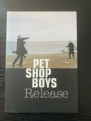 Pet Shop Boys Release Tour Programme / Book
