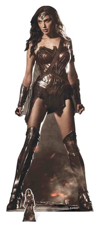 Wonder Woman (gal Gadot) Lifesize Cardboard Cutout / Standup Justice League