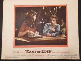Vintage James Dean 1955 East Of Eden Lobby Card Lc 55/114 Ex,  Bar Scene