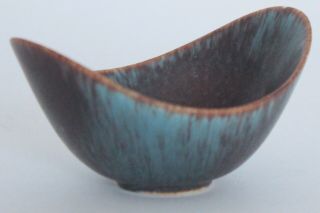 Gunnar Nylund Rorstrand Sweden Aro Stoneware Pottery Bowl 1950’s
