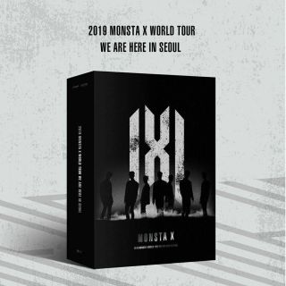 2019 Monsta X World Tour [we Are Here] In Seoul Kit Video Kit,  Keyring,  Etc,  Track