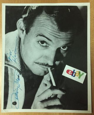 Zachary Scott Actor Vintage 1940’s Movie Star Autograph Signed 8x10 Photo