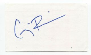 Craig Robinson Signed 3x5 Index Card Autographed Signature The Office