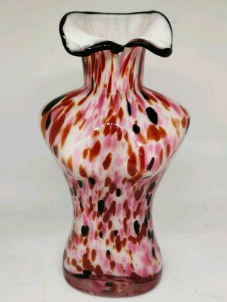 Vintage Murano Millefiori Bust Vase