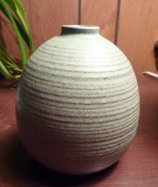 Fine Vintage Vivika Otto Heino Studio Art Pottery Weed Pot Vase Nh