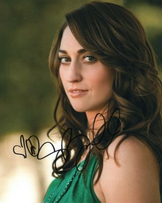 Sara Bareilles Real Hand Signed Photo 1 Autographed Singer