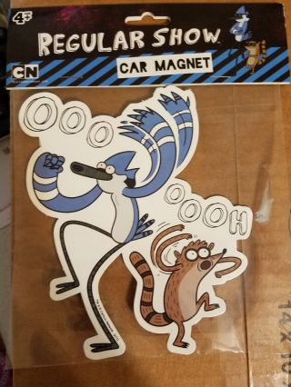 Regular Show Mordecai & Rigby Ooooooh Fridge Or Car Magnet Cartoon Network