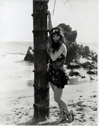 1920s Pin Up Girl Hollywood Studio Photograph Sexy Anne Cornwall 440
