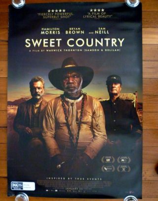 Sweet Country 2017 Australian Advance One Sheet Movie Poster