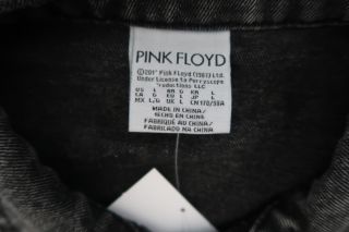 Pink Floyd 1973 US Tour The Dark Side of the Moon denim jean jacket womens LARGE 6