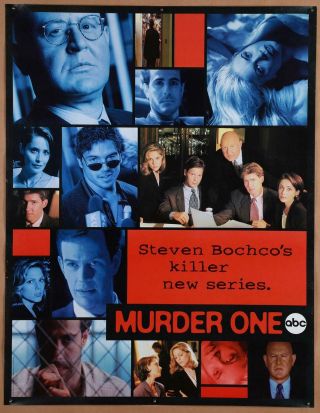 Murder 1 Abc Tv Poster 25.  5x33 Rolled 1995