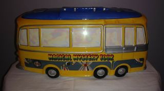 The Beatles “magical Mystery Tour Bus” Cookie Jar 1999 By Vandor