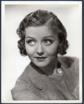 Nancy Carroll 30s Actress Vintage Orig Photo By Max Munn Autry Stamped