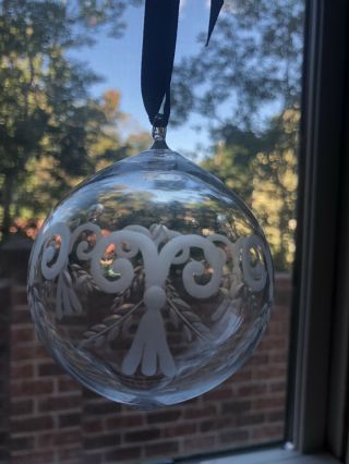 Vintage William Yeoward Cut Crystal Christmas Ornament