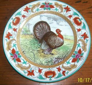 Vintage Wedgwood Sonoma Plate W / Turkey Design 2