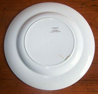 Vintage Wedgwood Sonoma Plate W / Turkey Design 3