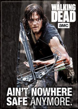 The Walking Dead (amc) Daryl Dixon " Safe " Photo Magnet