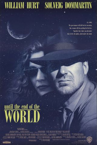 Until The End Of The World 1991 27x41 Orig Movie Poster Fff - 64190 Rolled