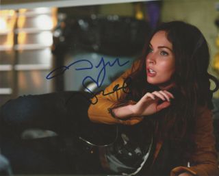 Megan Fox Hand Signed 8 X 10 Color Photo Autograph W/ Sexy Pic & Auto