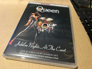 Queen Jubilee Nights At The Court Special Edition 2 Cd,  2 Dvd Live 1977