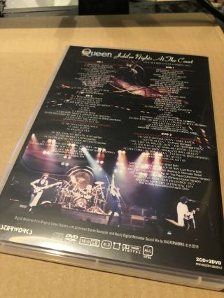 Queen Jubilee Nights At The Court Special Edition 2 Cd,  2 Dvd Live 1977 2