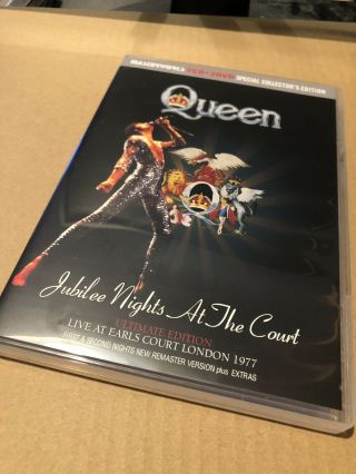 Queen Jubilee Nights At The Court Special Edition 2 Cd,  2 Dvd Live 1977 4