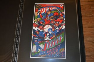 Pearl Jam Chicago Wrigley Field 2016 Poster - Klausen Show Edition - Mint/nm