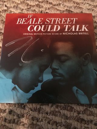 If Beale Street Could Talk Fyc Promo Soundtrack Score Cd Signed Nicholas Britell
