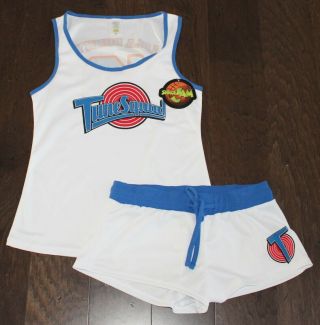 Space Jam Tune Squad Basketball Jersey Shorts Women 