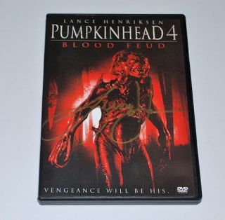 Pumpkinhead 4 Collectors Dvd Autograph Lance Henriksen Rare