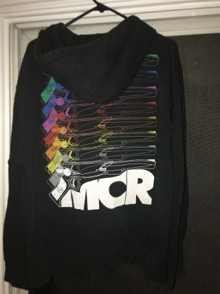My Chemical Romance Hoodie Concert Tour Xl Mcr Big Pistol Logos Double Sided