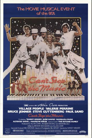 Can’t Stop The Music 1980 27x41 Orig Movie Poster Fff - 58113 Fine,  Very Fine